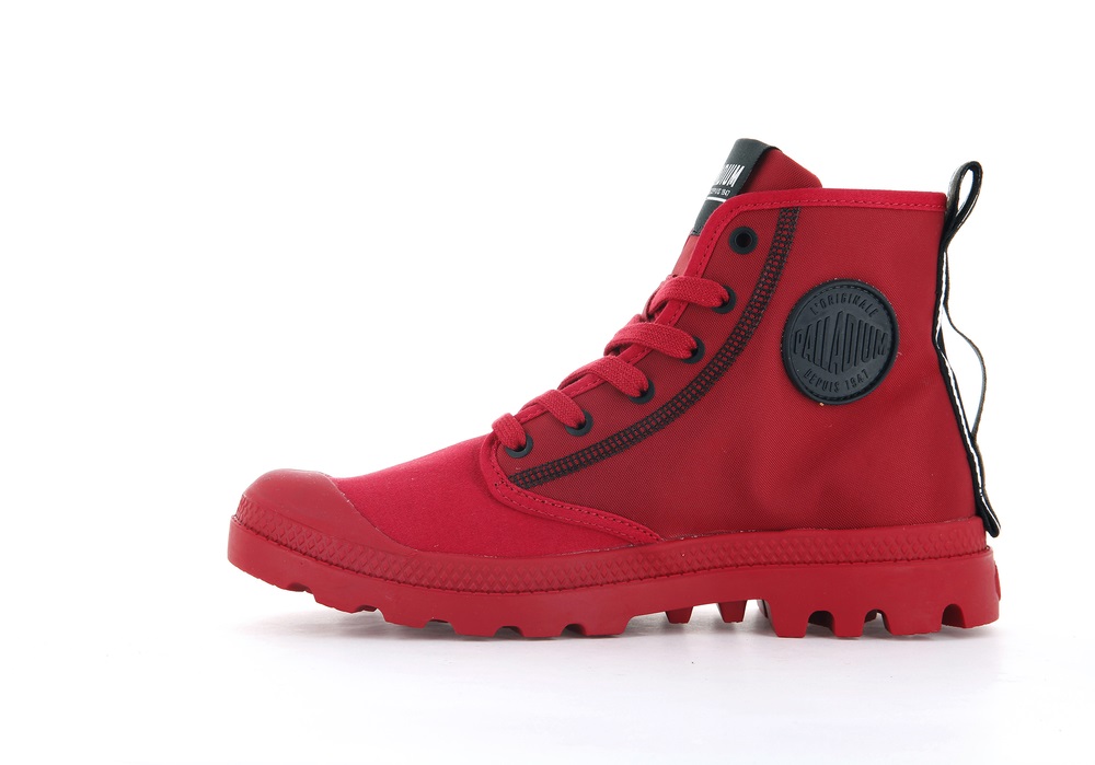 Botas Palladium PAMPA DARE 2 SURVIVE Hombre Rojas | Costa Rica-82076